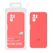 قاب سیلیکونی پاک کنی اورجینال Master Quality مدل Xiaomi Redmi Note 10 4G / Redmi Note 10S / Poco M5S - مرجانی (پک دار)